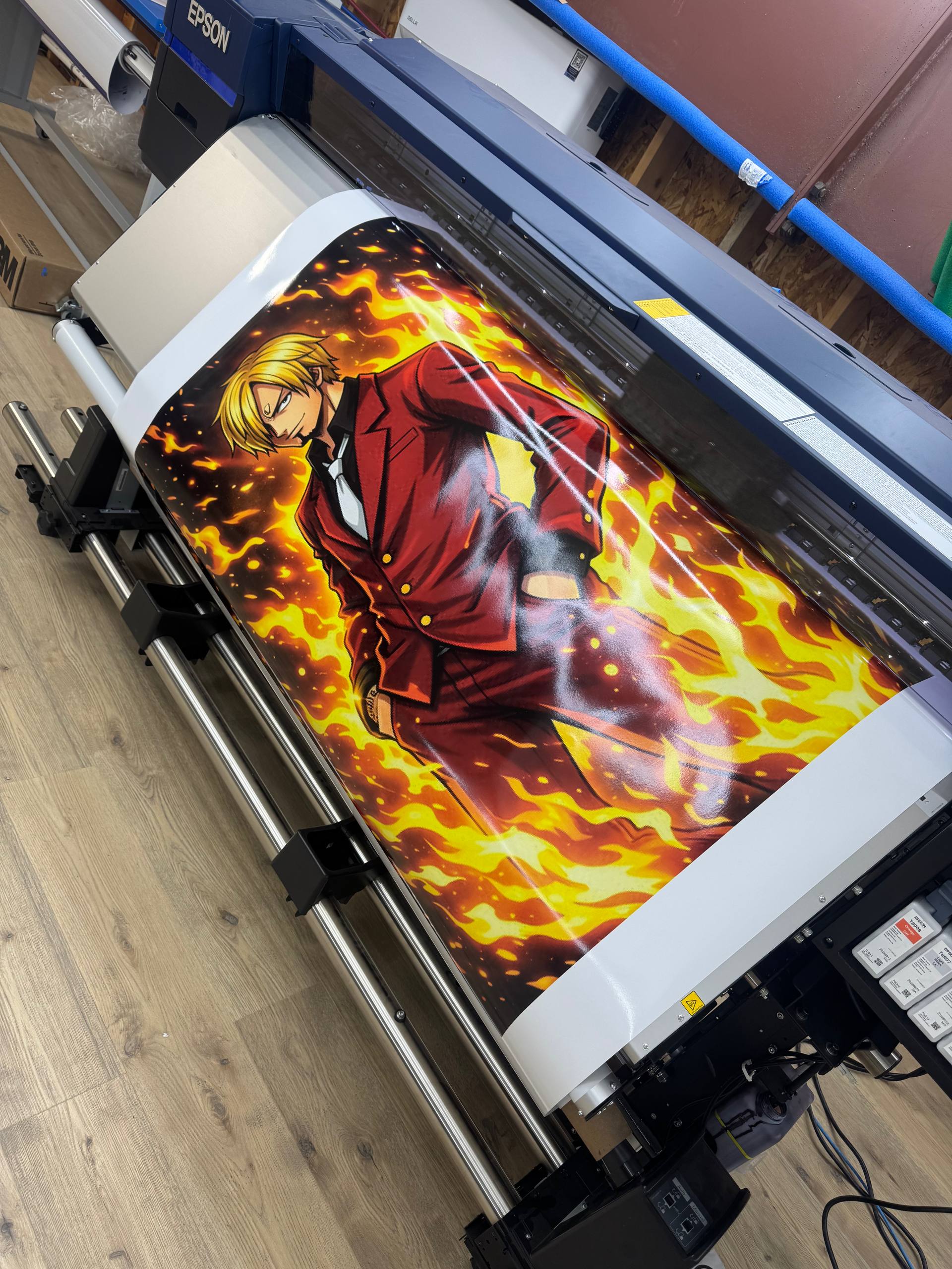 Custom Anime Print Production