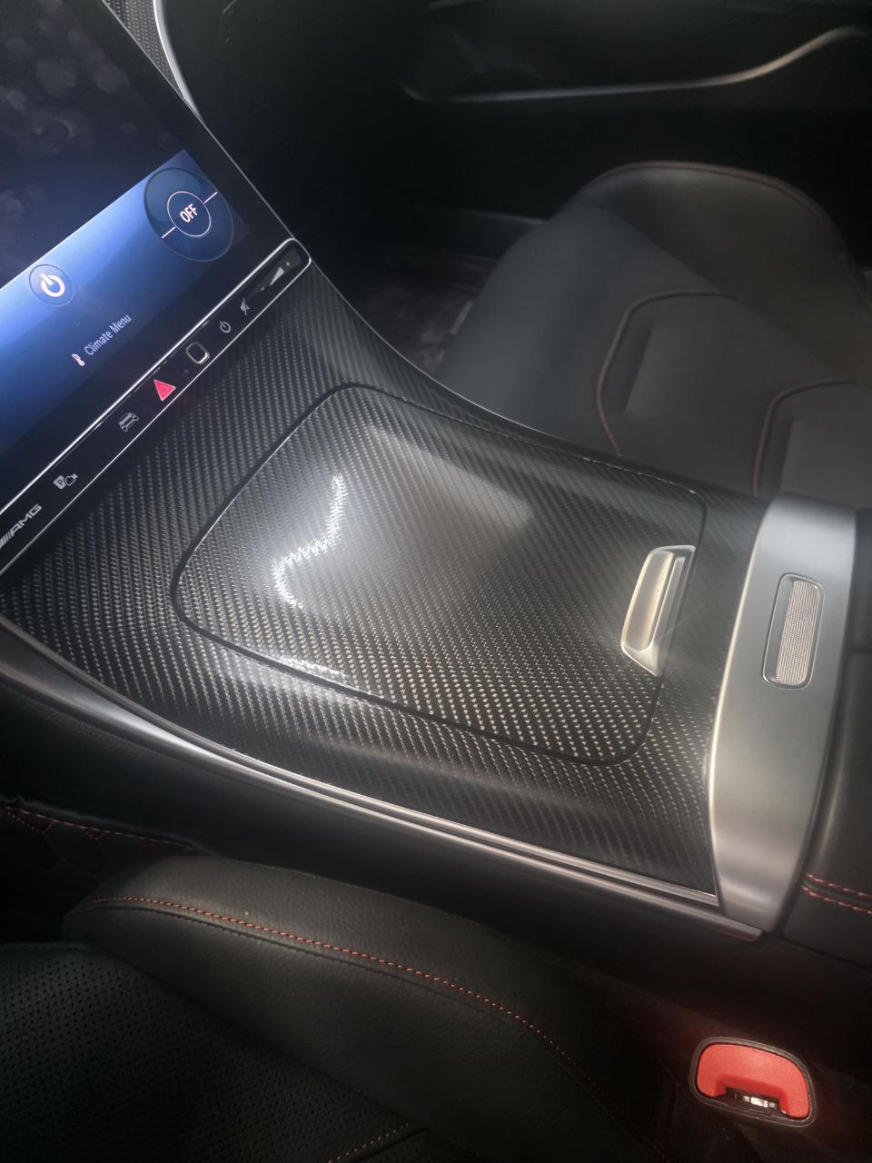 AMG Carbon Fiber Interior Wrap