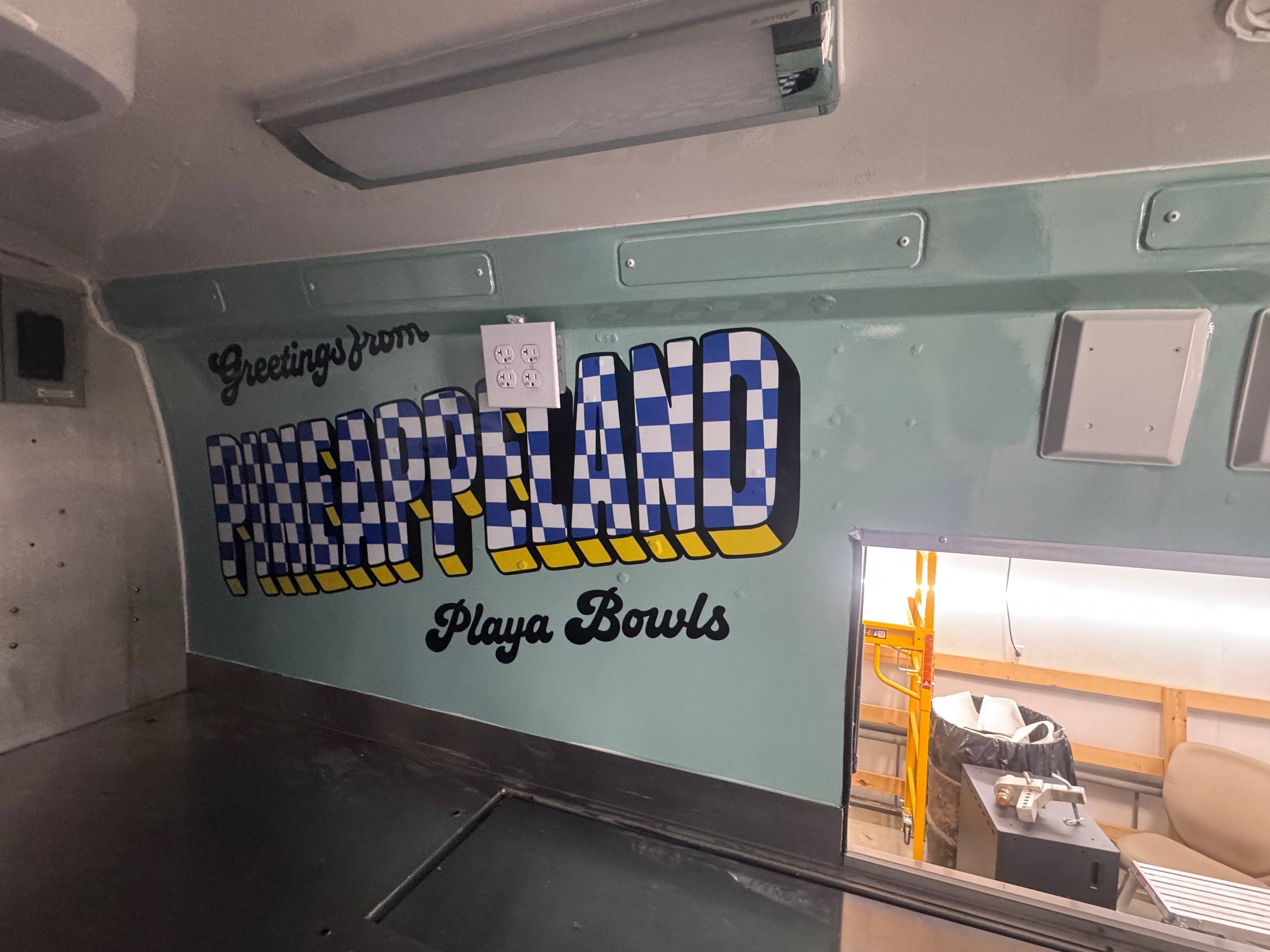 Playa Bowls Wall Mural