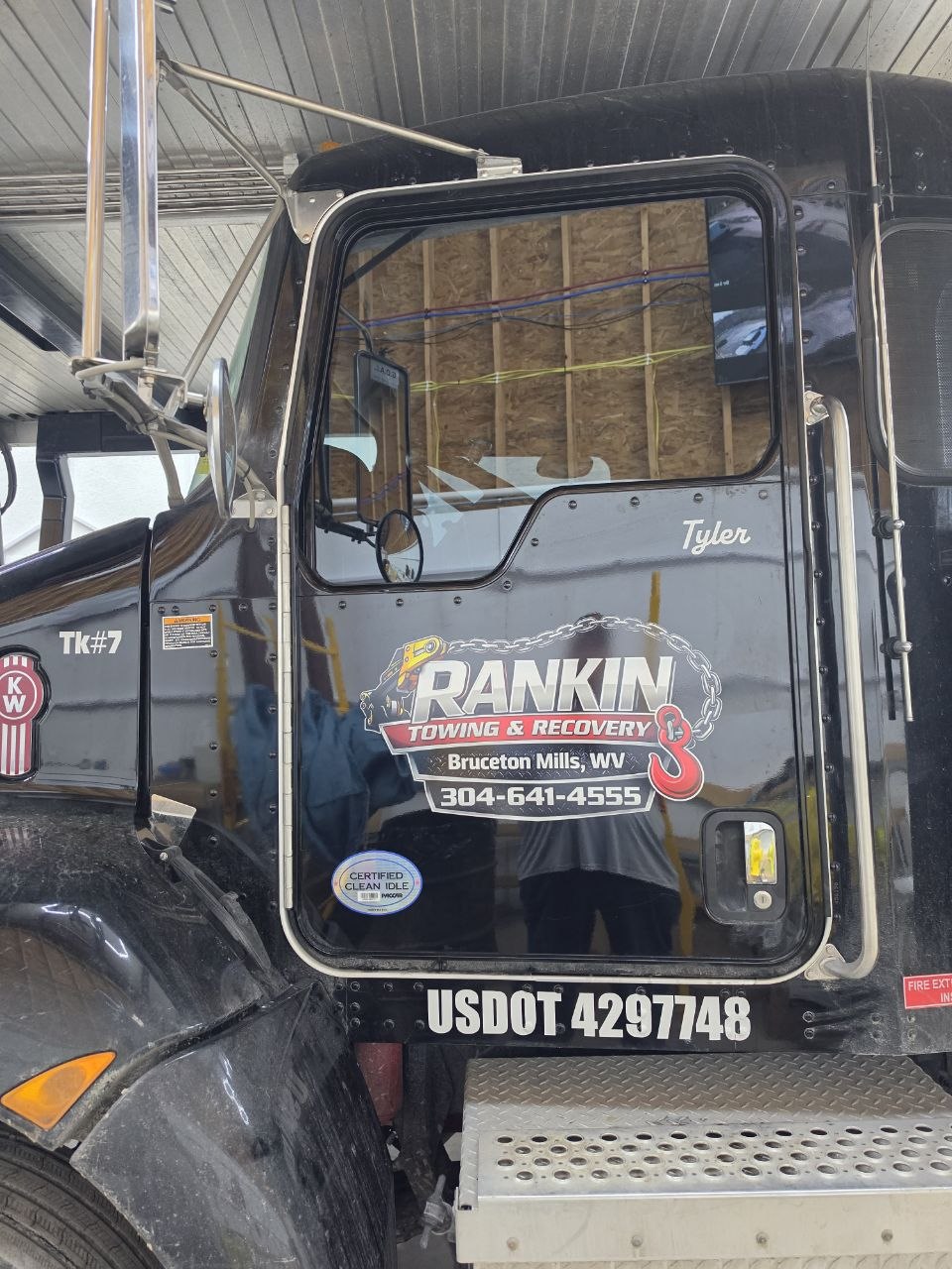 Rankin Timber Truck Lettering