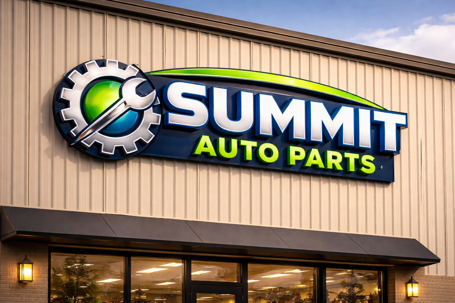 Auto Parts Channel Letters