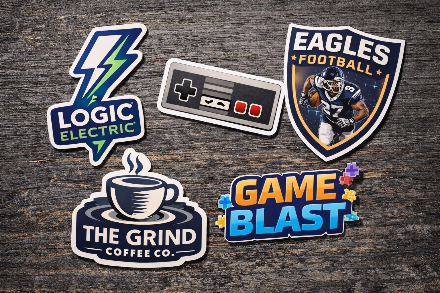 Custom Die-Cut Decals