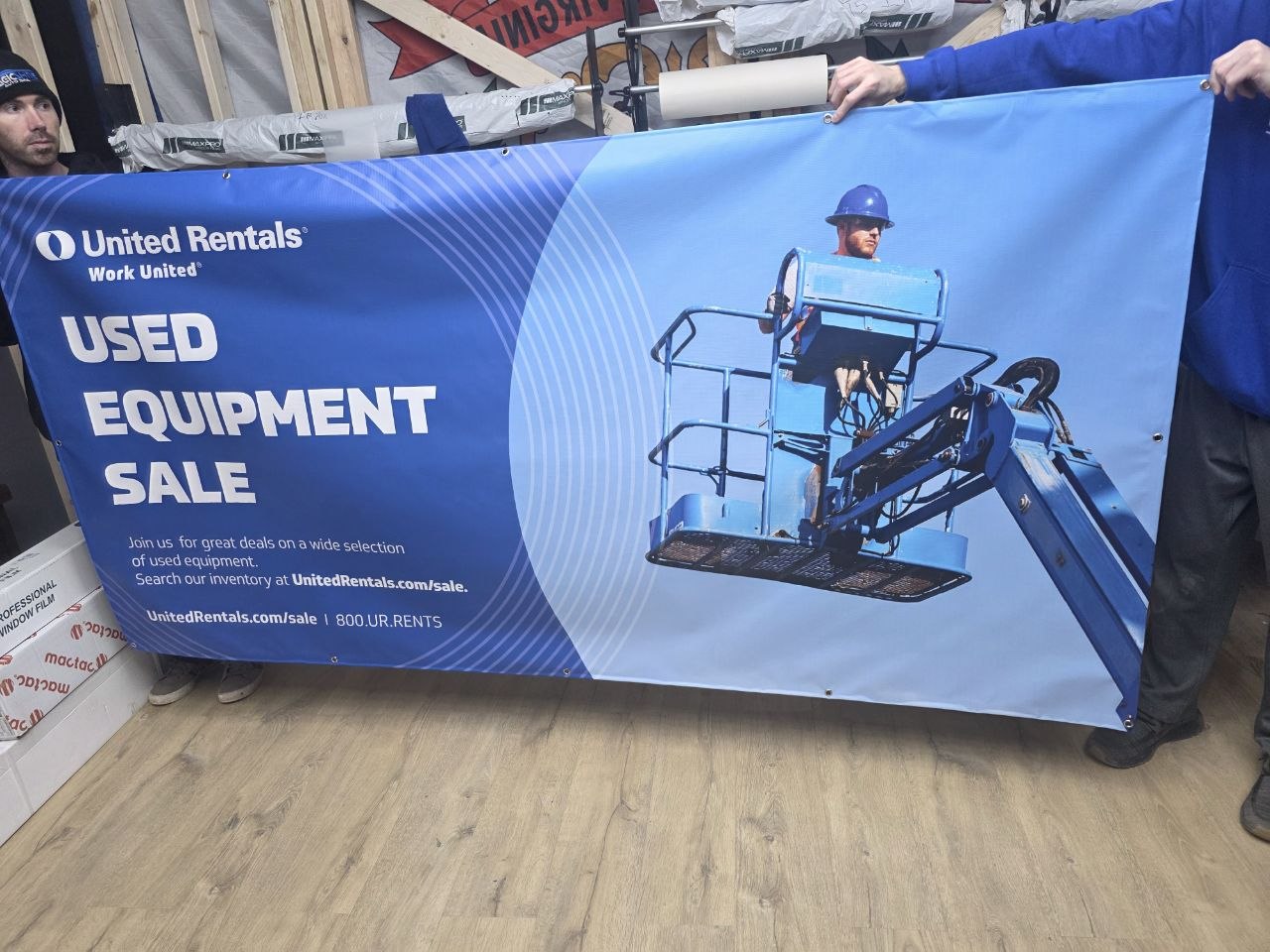 United Rentals Event Banner